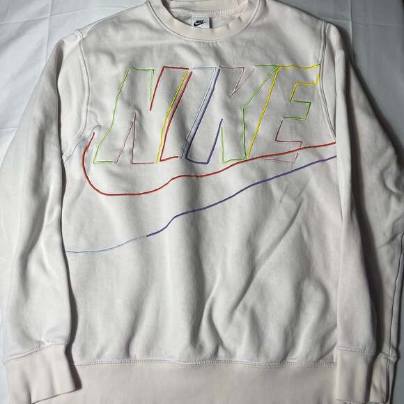 Nike Other - Nike Size Large Men's NIKE CREW MULTICOLOR SWEATSHIRT